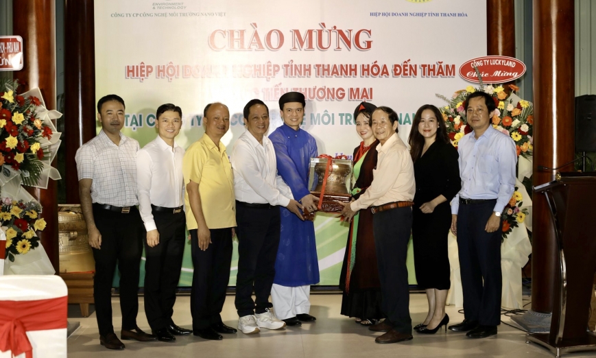 Hội nghị kết nối giao thương tại Công ty Nano Việt.