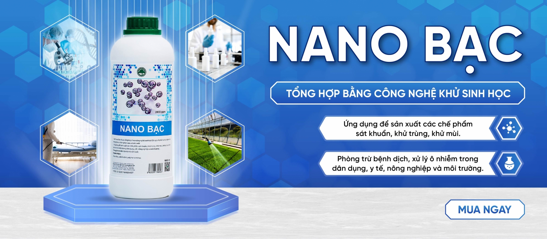 Banner Nano Bạc