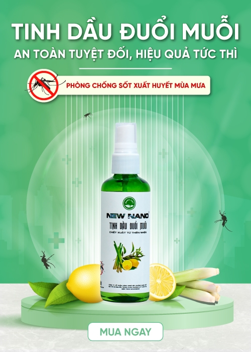 Tinh dầu đuổi muỗi - New Nano